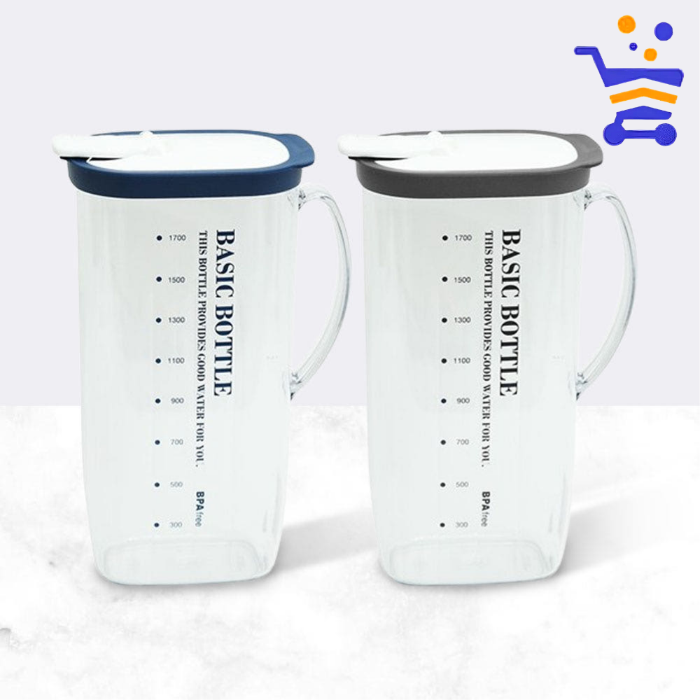 국산 세척편한 업소용 대형 물병 2L 냉장고 카페 식당 물통 보틀 - 상품 이미지