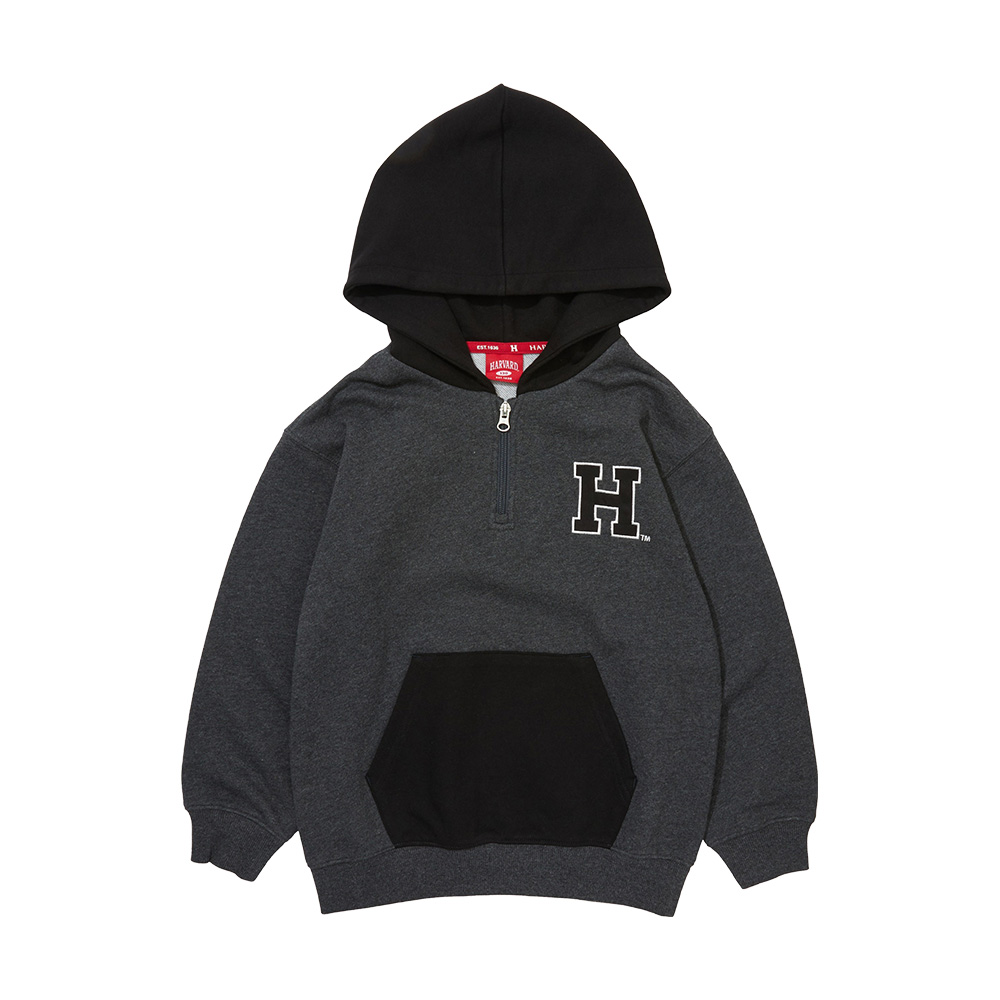 하버드키즈 데일리 하프 집업 후디 B5F013 - 상세 이미지 2