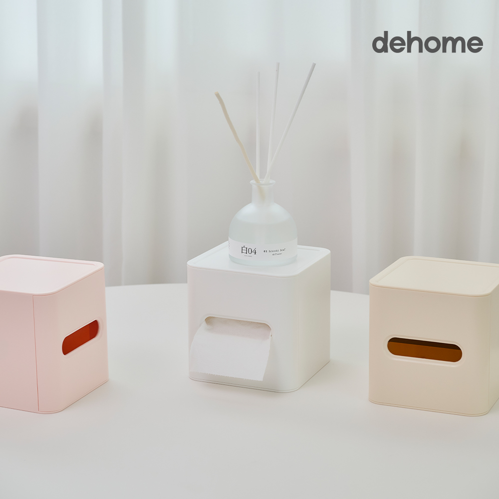 두루마리 휴지케이스 정사각 티슈케이스 제품 이미지