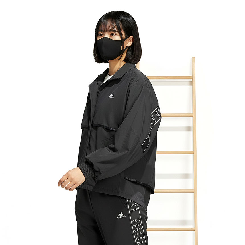 아디다스 워딩 여자 루즈핏 우븐 바람막이 윈드브레이커 자켓 JG8156 - 상세 이미지 5