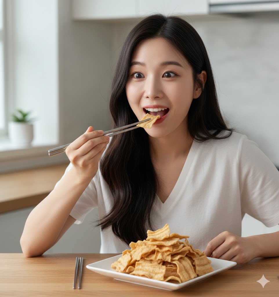 명식품본사 어포튀각 중포장 어포튀김 빠삭이 야식 캠핑 여행 간식 혼술 300g, 8개 - 상세 이미지 5