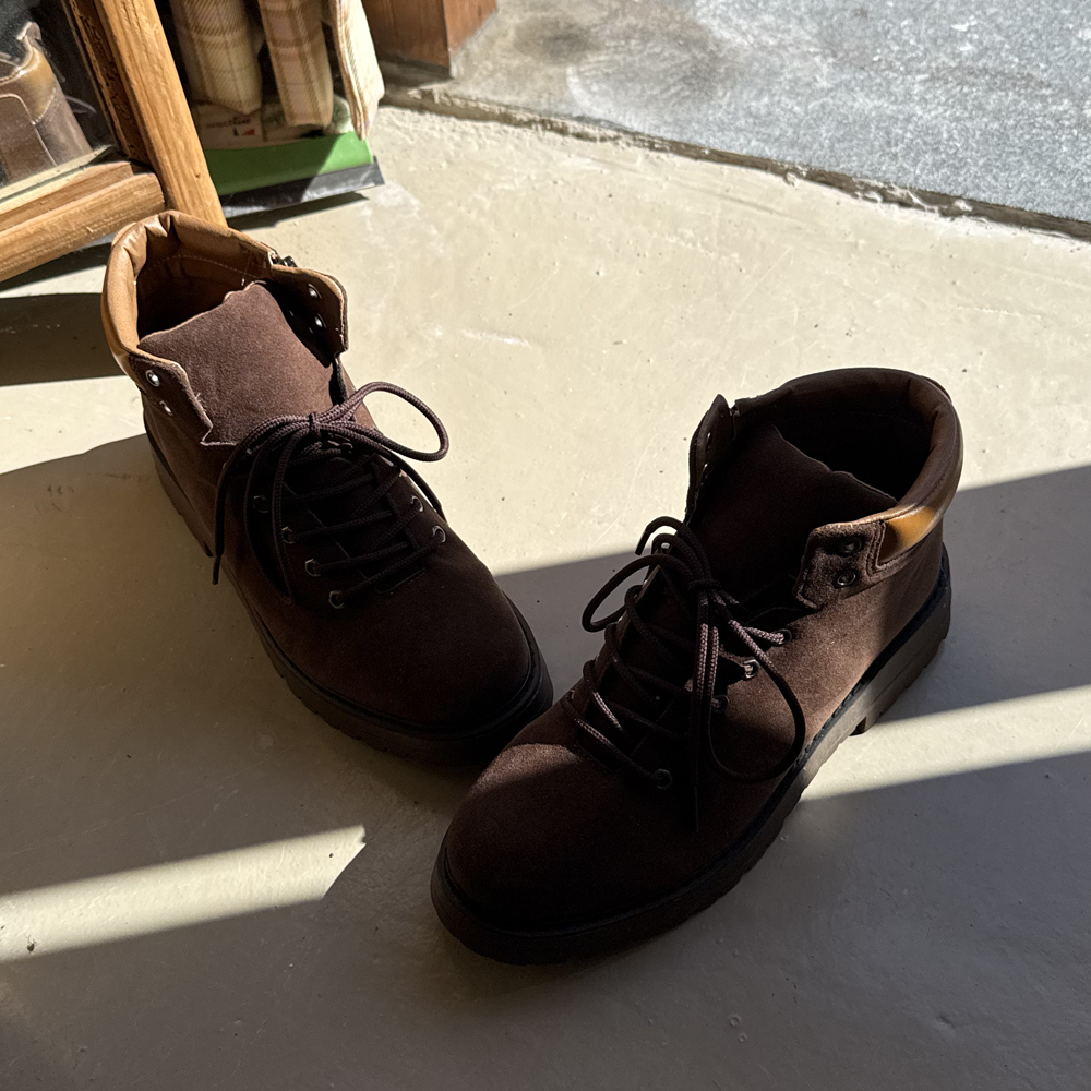 5cm 스웨이드 하이커 워커