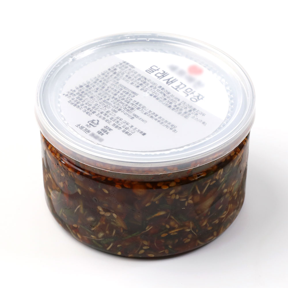 셰프애찬 달래 새 꼬막장 400g/캔