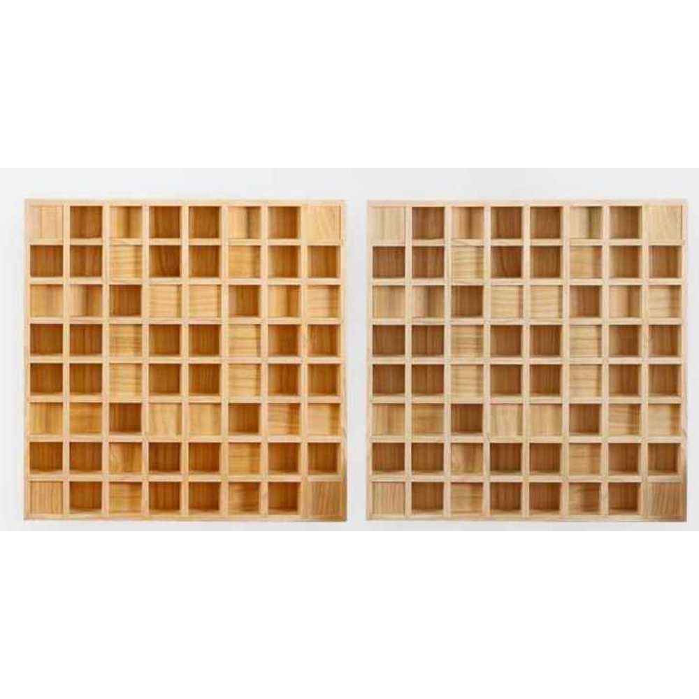 인테리어 원목 흡음판 벽면 방음 소리 흡수 보드 A형 60x60x7cm 이미지 6