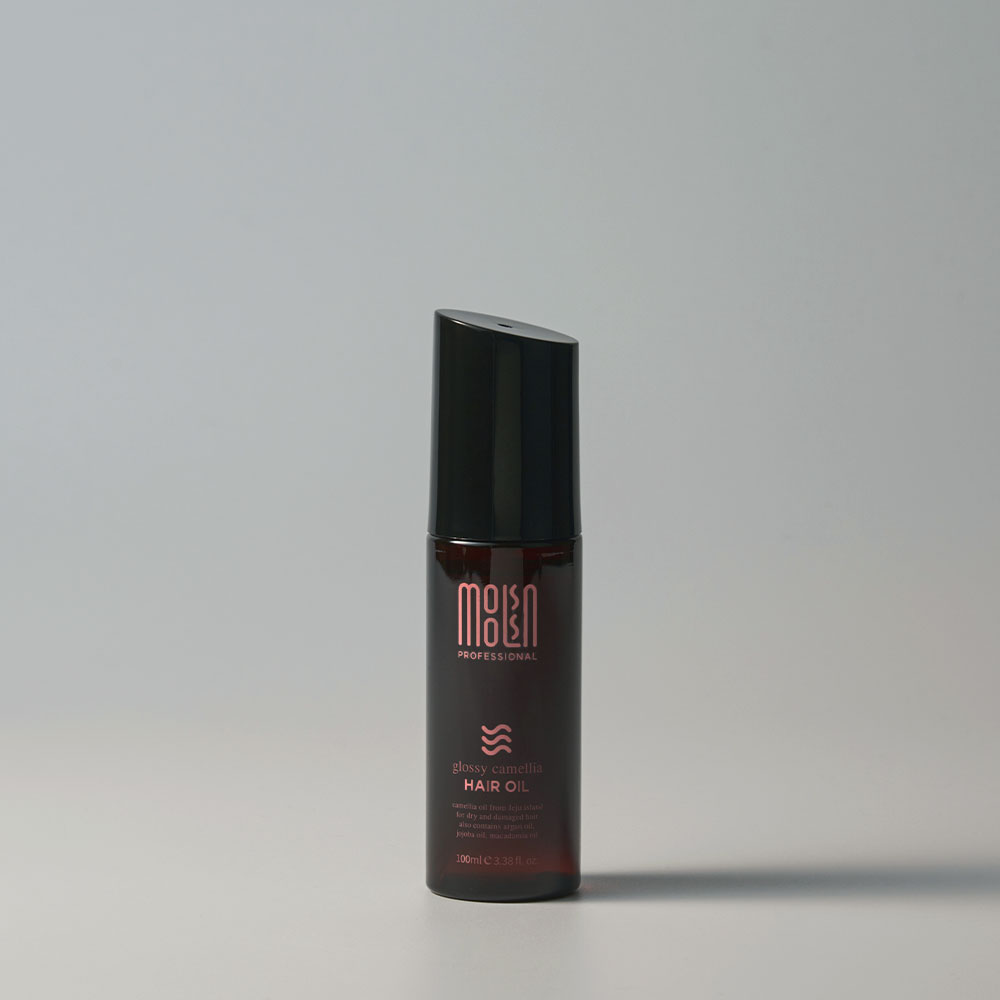 물씬 미용실 에센스 손상모 열보호 글로시 카멜리아 헤어 오일 세럼 자도르향 100ml - 상품 이미지