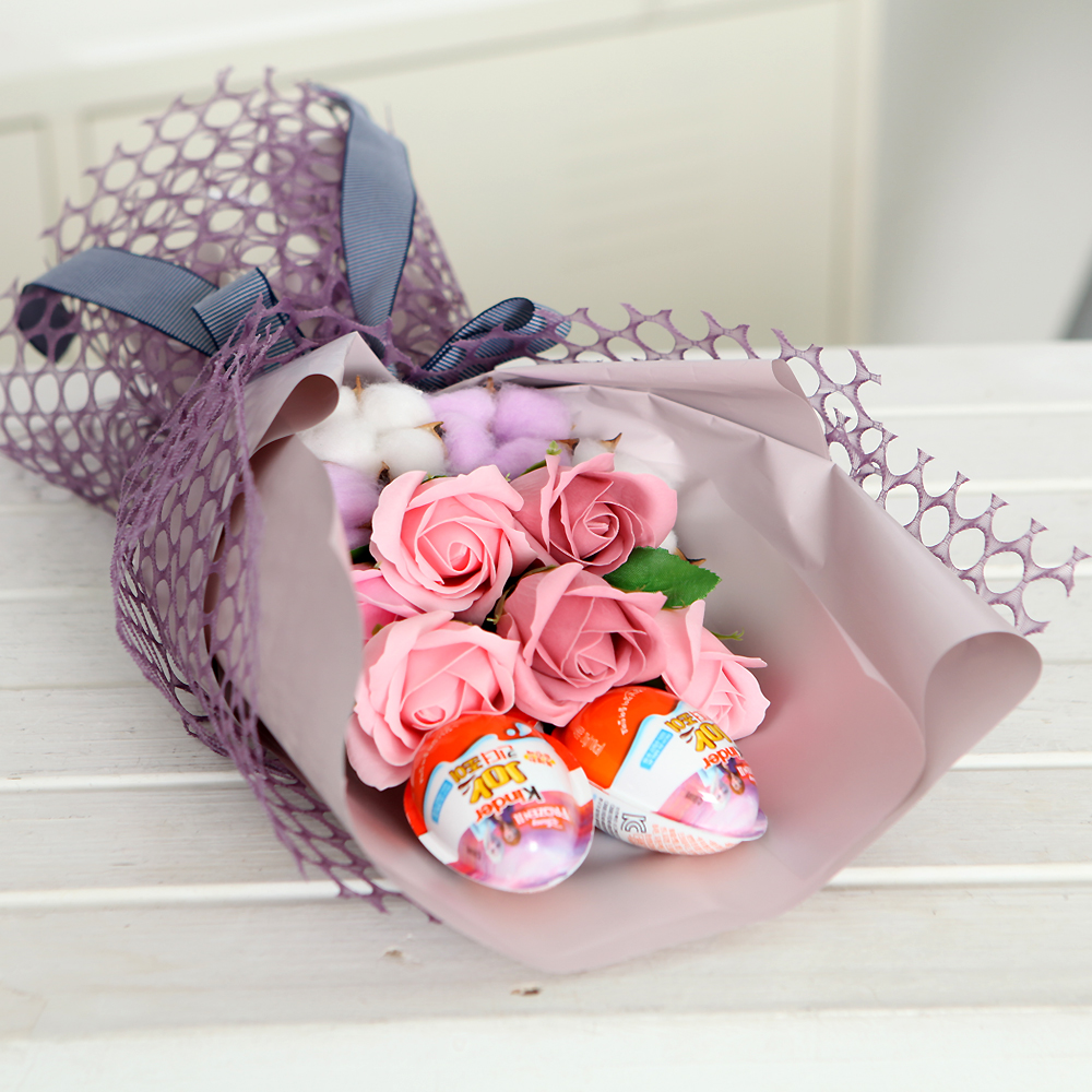 사탕꽃다발 부케 졸업식 입학식 유치원 학예외 발표회 어린이집 재롱잔치 인형 꽃다발 선물 - 상품 이미지