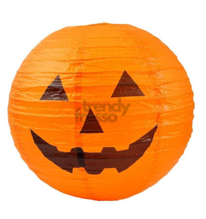 [트렌디프레소협력사]데이슬롯 할로윈 종이등 30cm 호박 축제 장식 공연