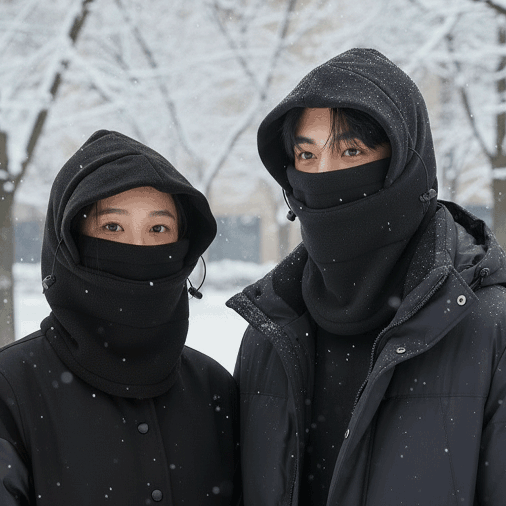 폴라 후드 기모 바라클라바 오토바이 러닝 방한 후드 골프 겨울 넥워머 워머 목토시 - 상세 이미지 3