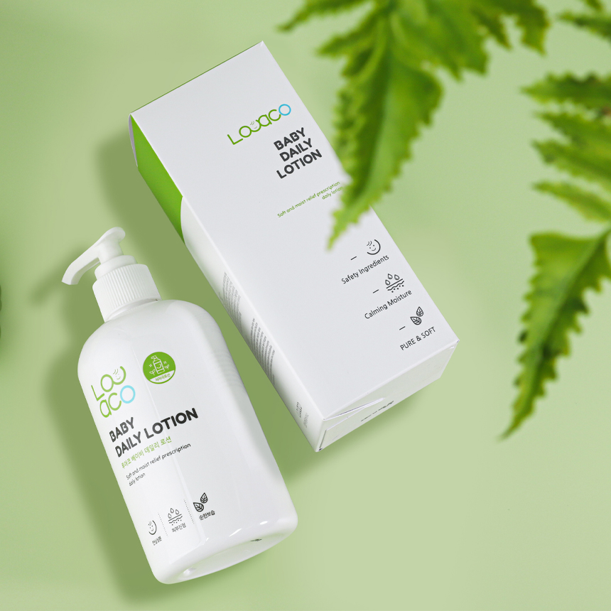 루아코 베이비 데일리 로션 유아 저자극 보습 아기 바디 베이비 로션 350ml, 1개 - 상세 이미지 4