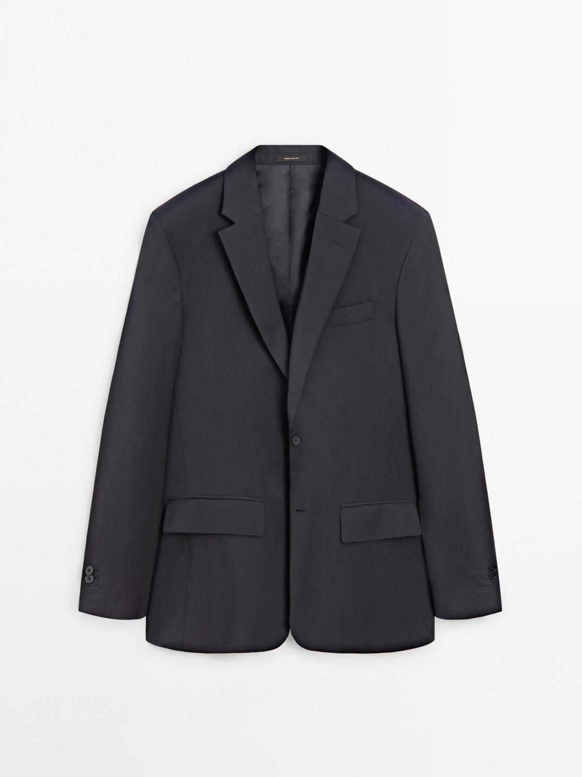 마시모두띠 테일러드 울 수트 블레이저 3530/526 NAVY BLUE - 메인 이미지