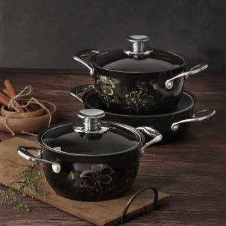 라프샵 인덕션 냄비 3종세트 요리도구 밥솥 캠핑냄비