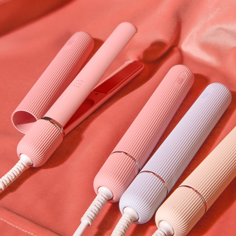 오아 미니핏 휴대용 미니  고데기 프리볼트 여행용 앞머리 헤어 볼륨 고대기