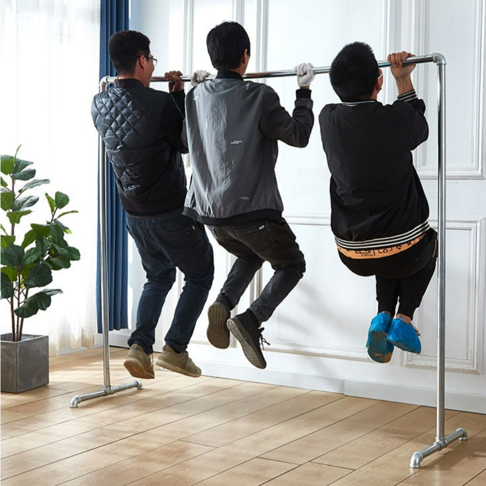 비아베네또 철제 1단 파이프헹거 옷가게 스탠드 이동식 옷걸이 튼튼한 헹거 0.8X1.2