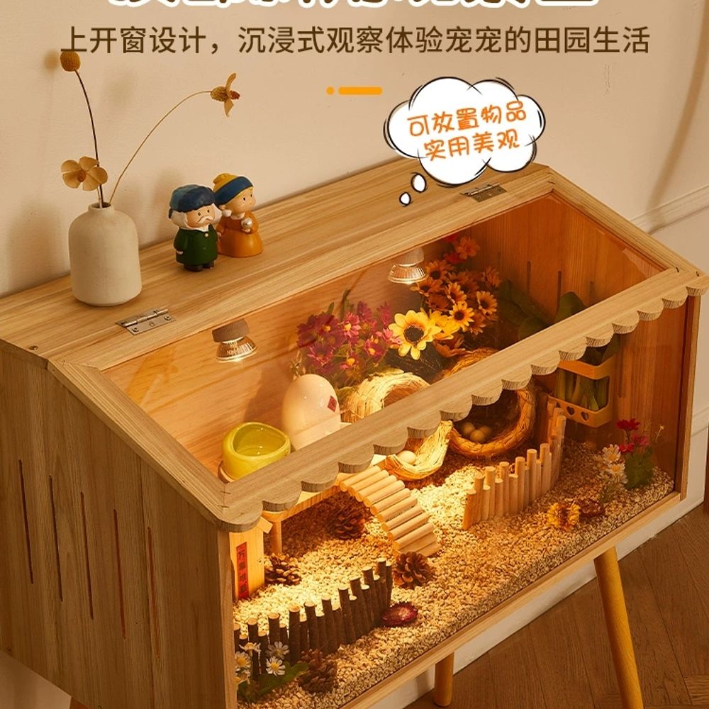 새 닭 사육 빌라 유추기 메추라기 상자 사육장 조경 - 상세 이미지 3