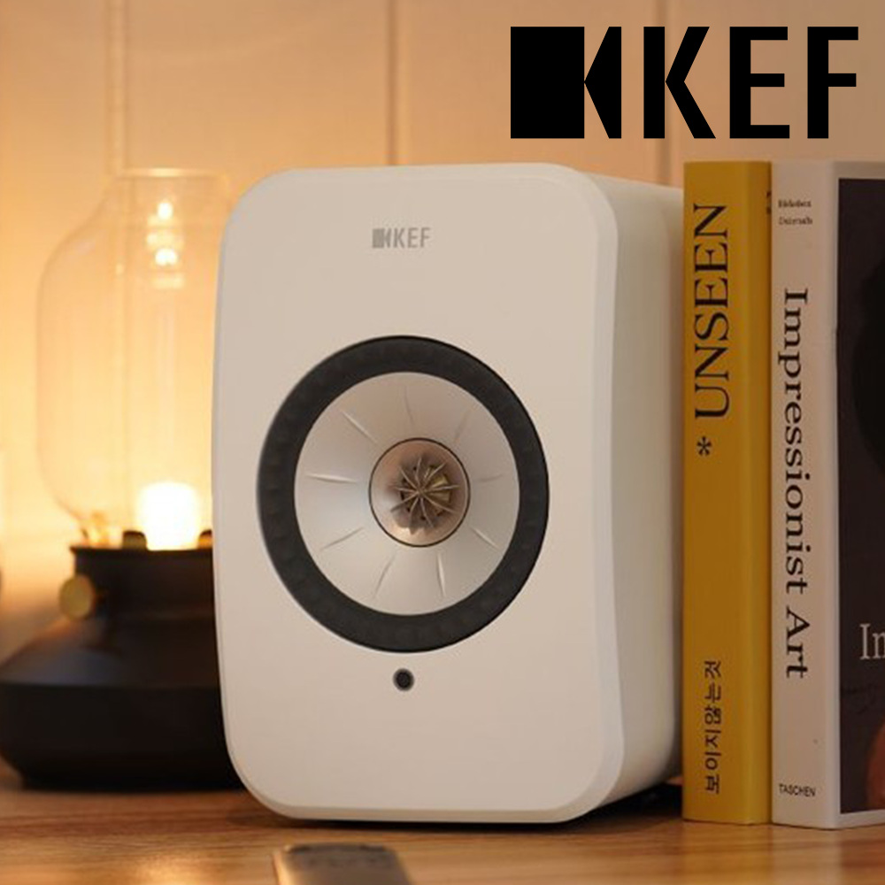 [국내정발] KEF LSX II 스피커 화이트 - 상품 이미지