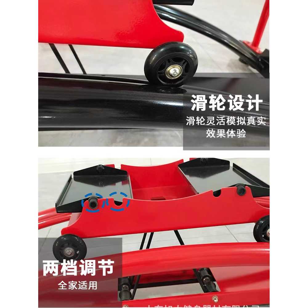 스키 시뮬레이터 실내 스키머신 밸런스 에어스키 훈련 그레이 이미지 6