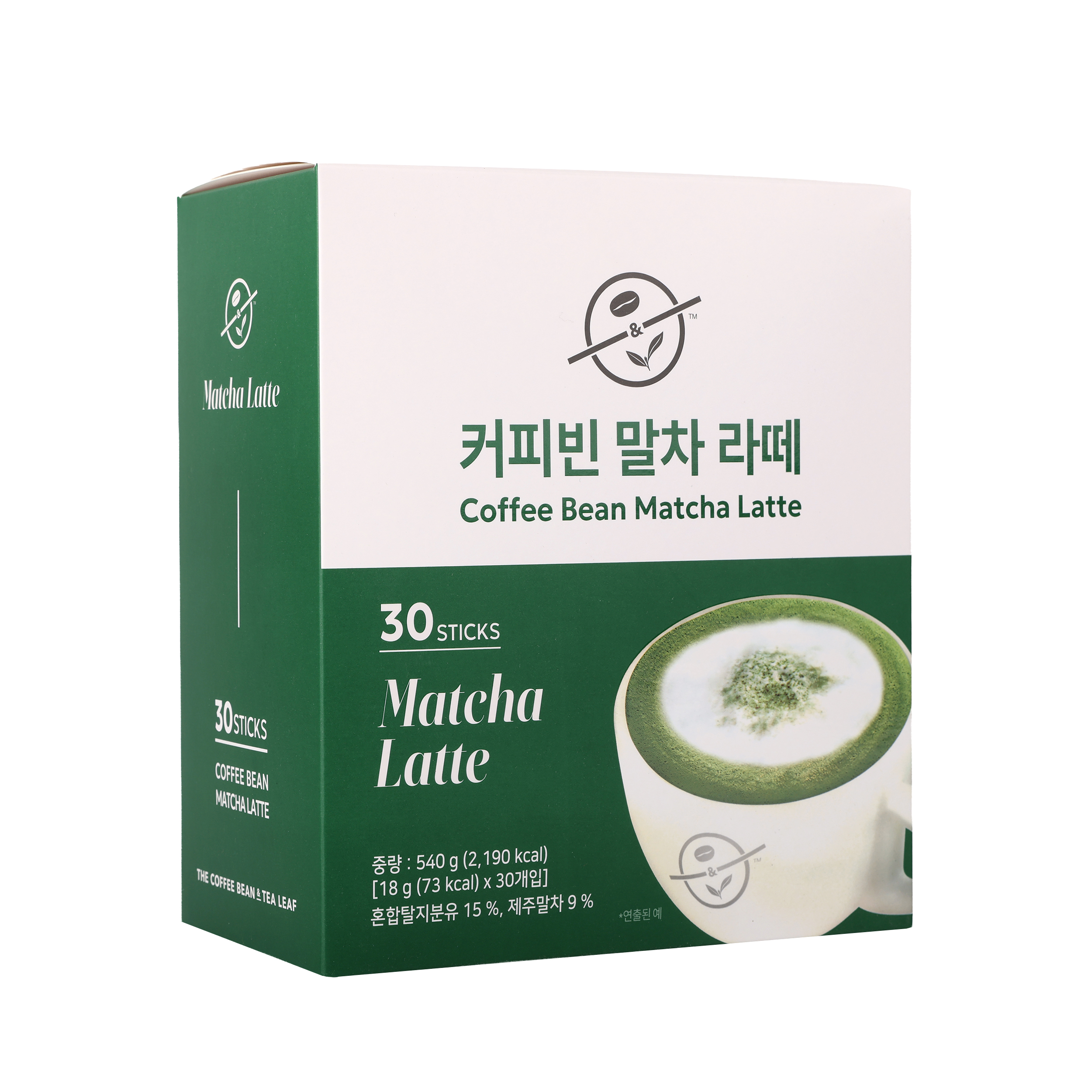 커피빈 말차 라떼 30개입 - 상세 이미지 2
