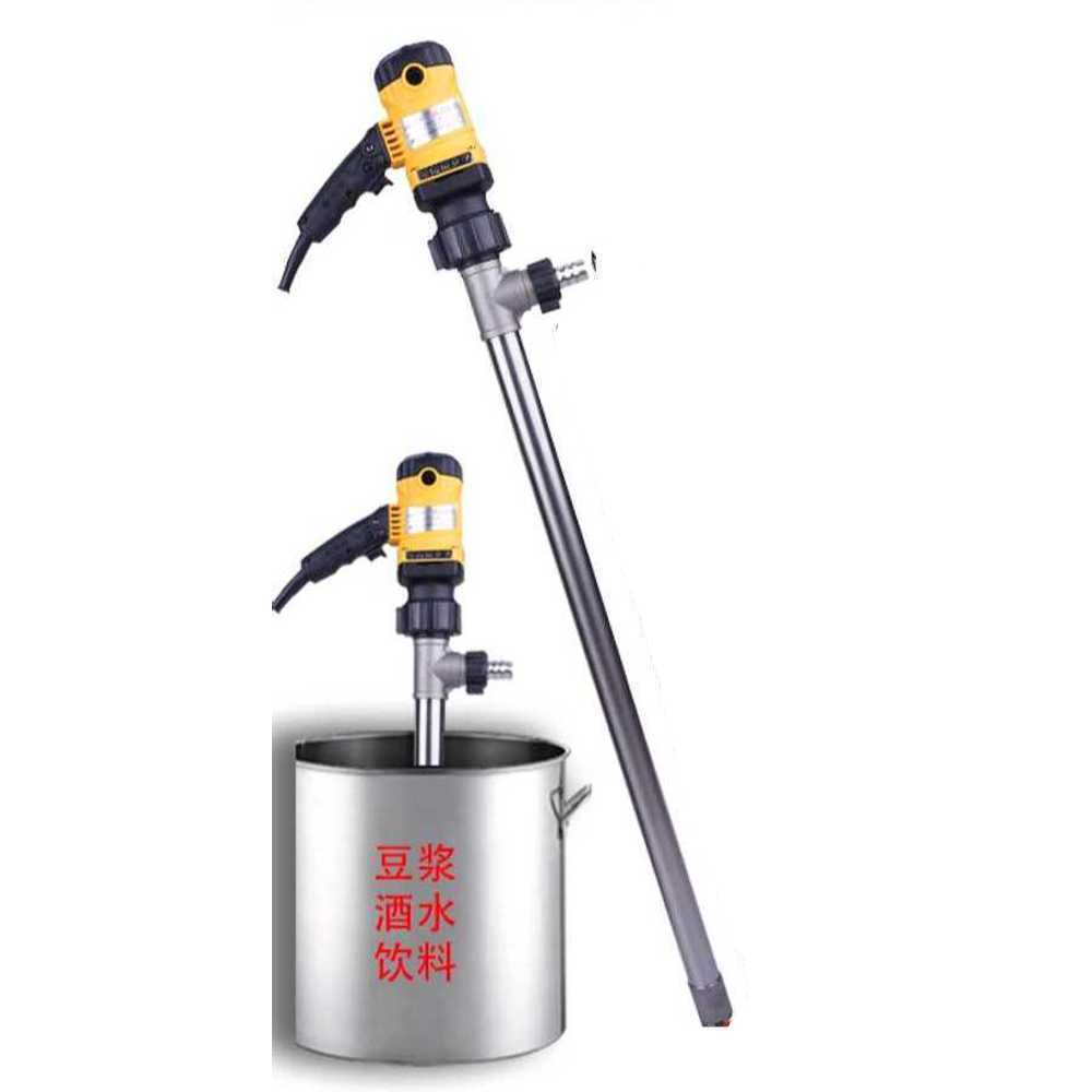 식품 자바라 펌프 위생 스텐 전동 액체 이송 장치 600W + 액체펌프(70C) - 메인 이미지
