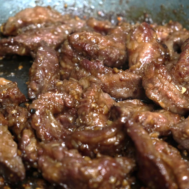 45년 안동갈비골목 국내산 마늘양념 소갈비살 500g — 마무리