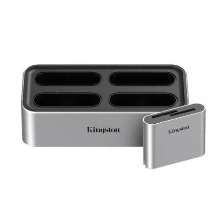 [해외]Kingston SD 리더기가 있는 워크플로우 스테이션 | 맞춤형 USB 3.2 Gen 2 도크 최대 4개의 리더 지원 WFS-S