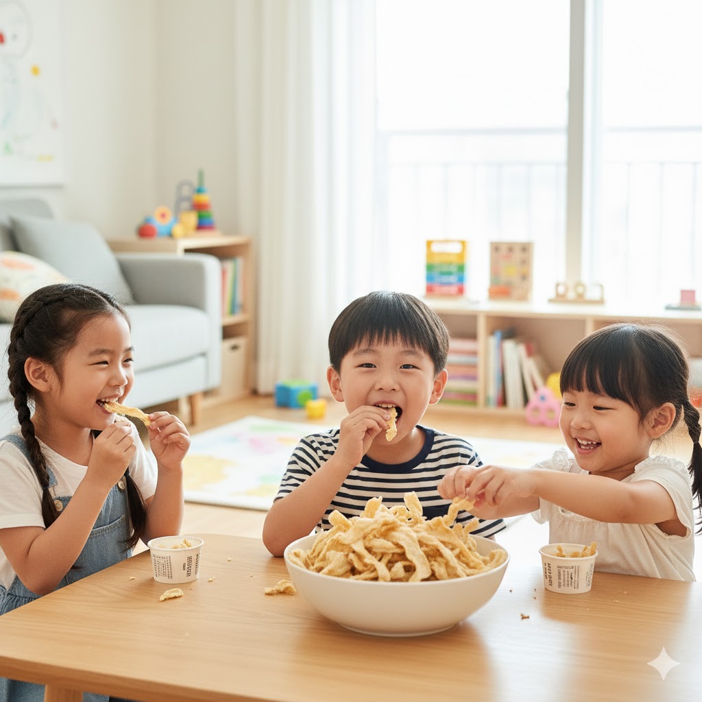 명식품본사 어포튀각 중포장 어포튀김 빠삭이 야식 캠핑 여행 간식 혼술 300g, 8개 - 상세 이미지 3