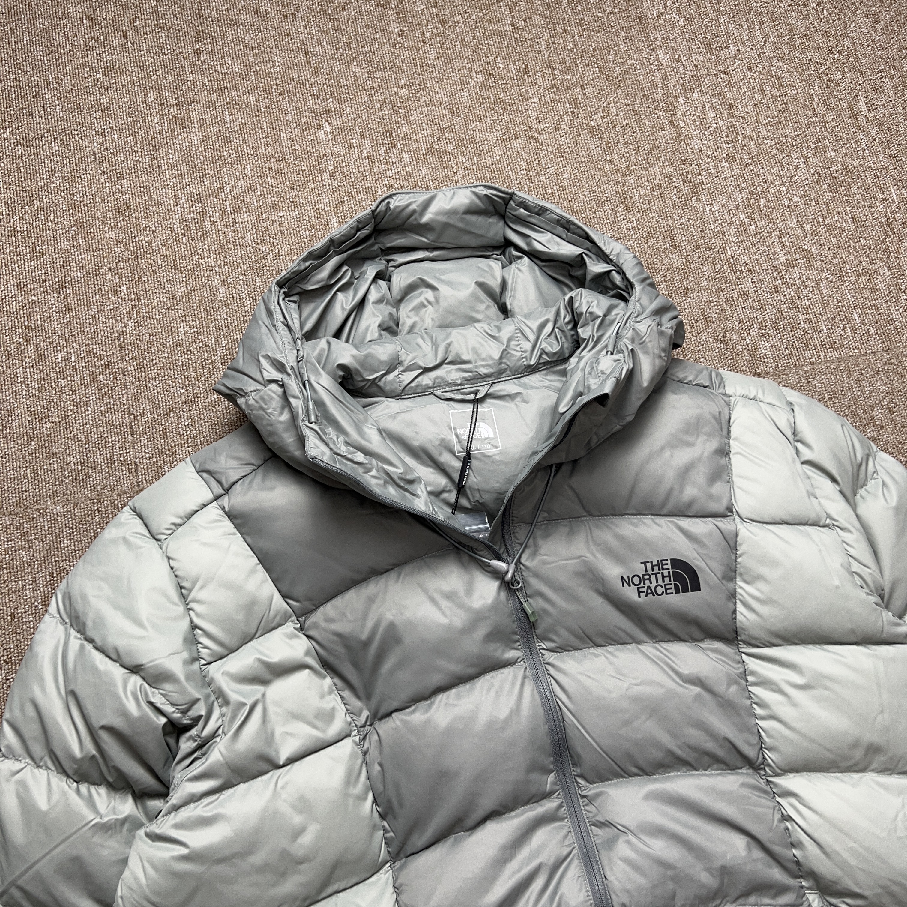 노스페이스 패딩 루타 덕다운 오리털 투웨이 온볼 후드 자켓