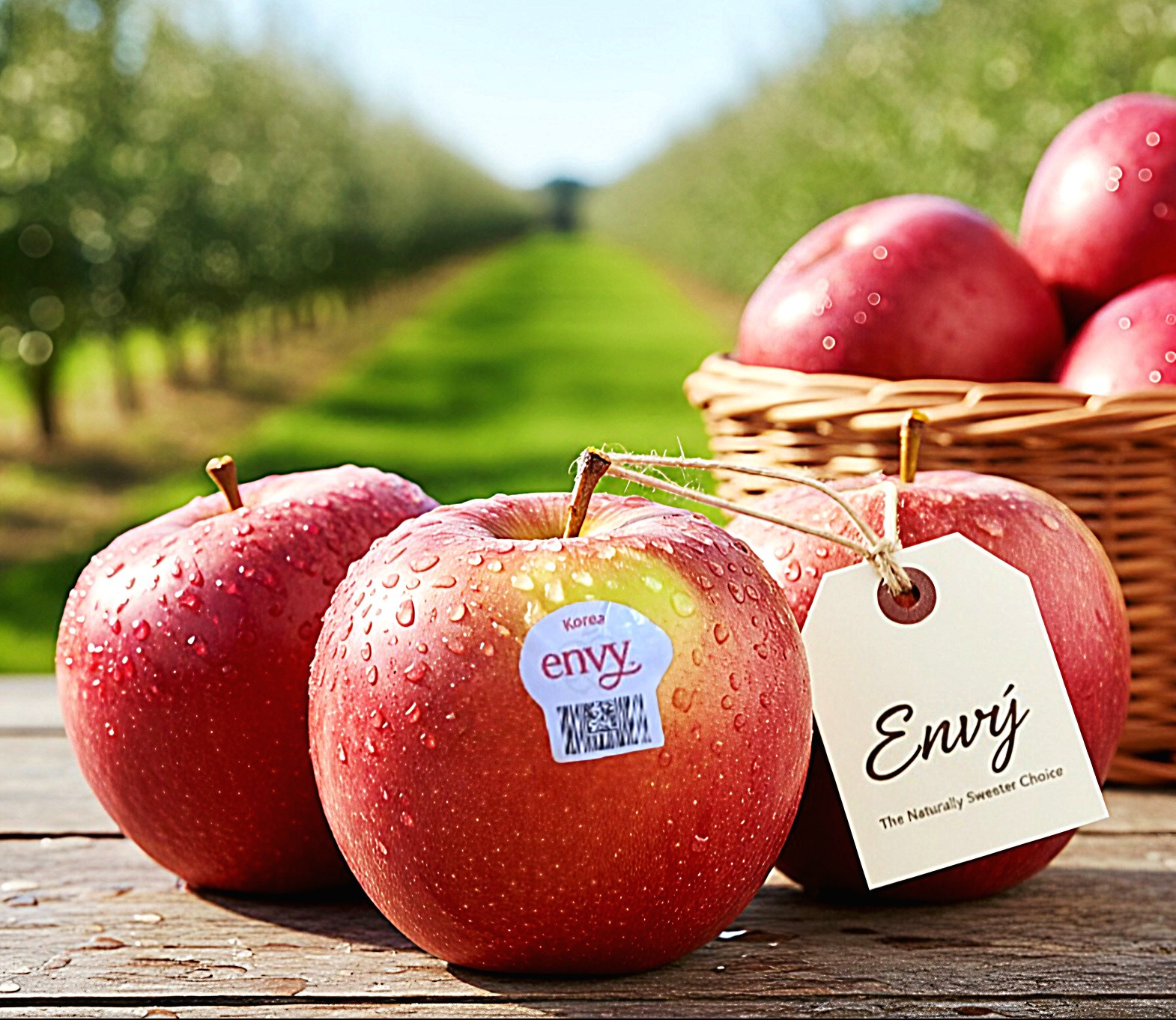 소과 nb 엔비 예산 사과 18Brix, 3kg, 1개 - 상품 이미지