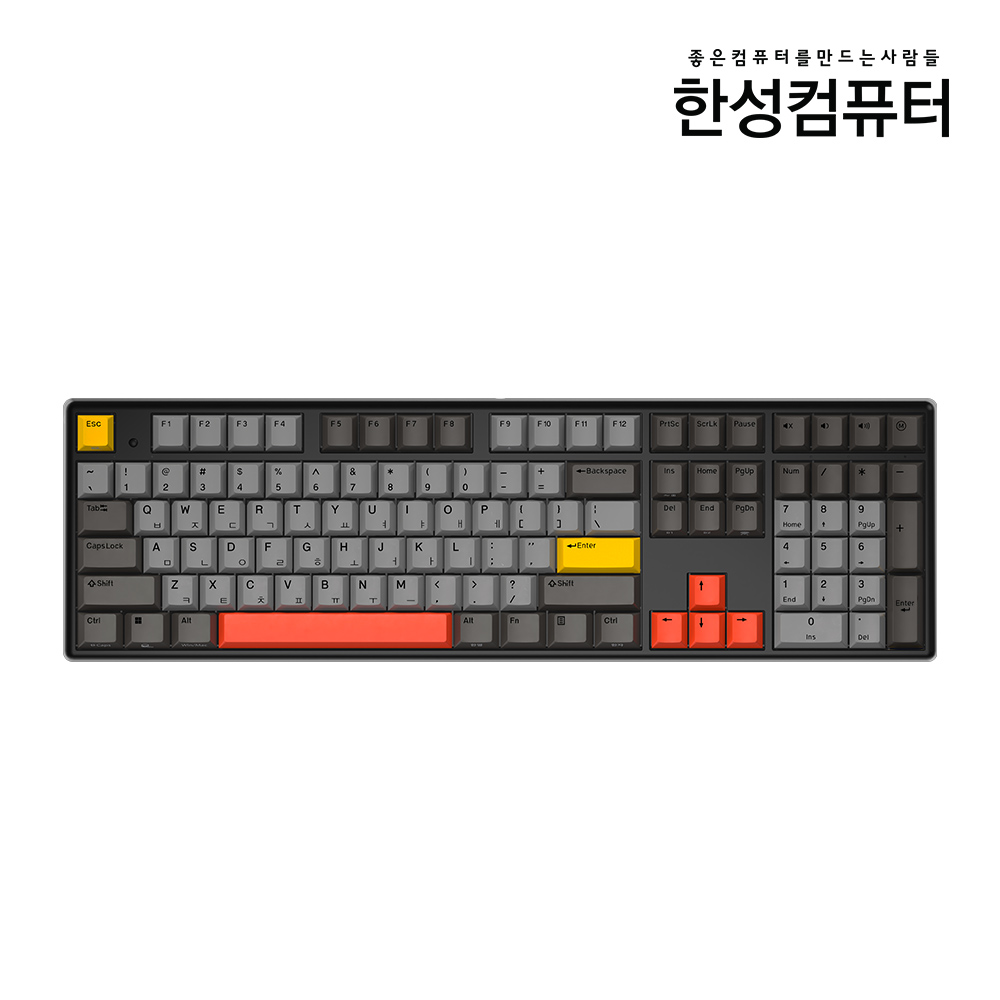 한성 무접점 키보드 GK898B PRO 8K 게이밍 무선 노트북 블루투스 아이패드 이미지 7