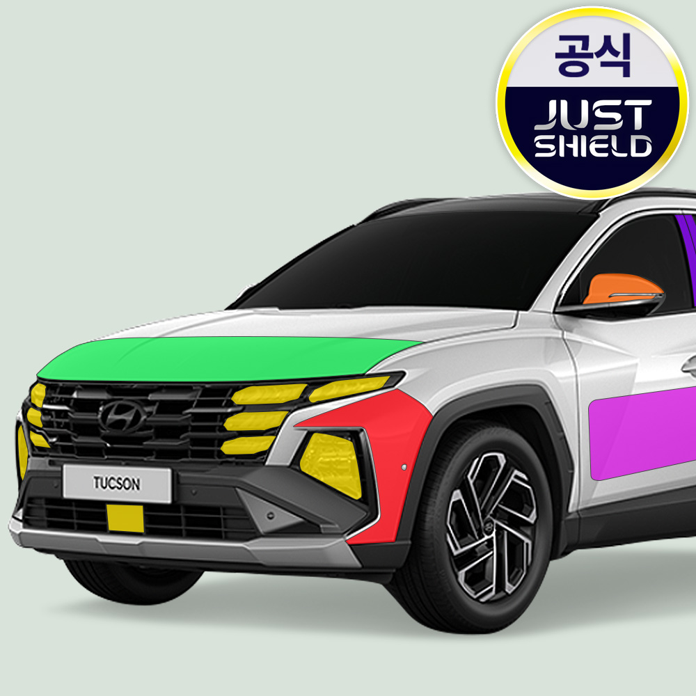 투싼 NX4 페이스리프트 PPF필름 B,C,D필러 부분구매 저스트쉴드 - 상품 이미지