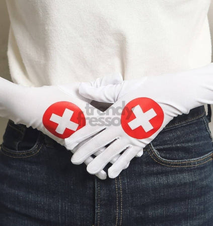 데이슬롯 간호사 장갑 섹시 소품 할로윈데이 nurse