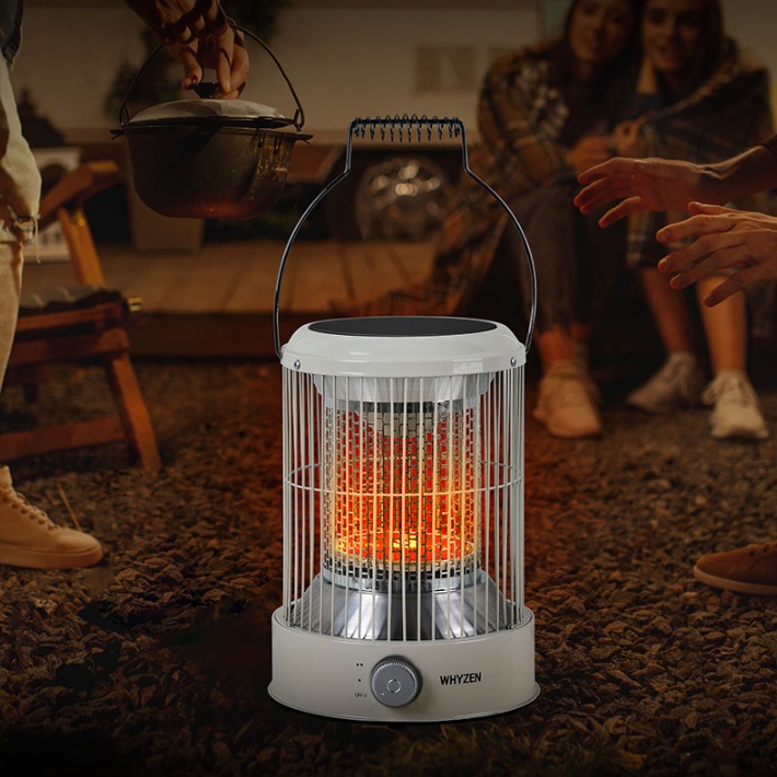캠핑용전기히터 하이라이트히터 가정용 거실난방 원통형난로