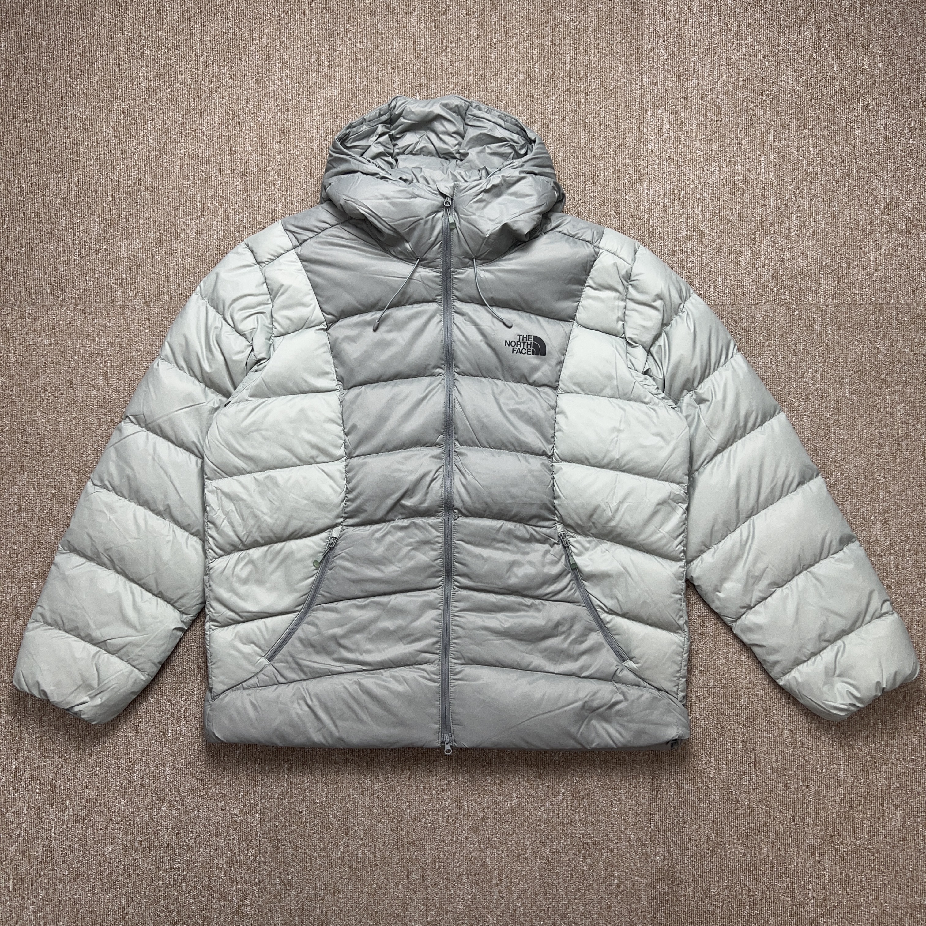 노스페이스 패딩 루타 덕다운 오리털 투웨이 온볼 후드 자켓