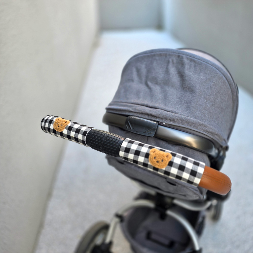 에어 곰돌이 유모차 손잡이 벨트커버 안전바커버