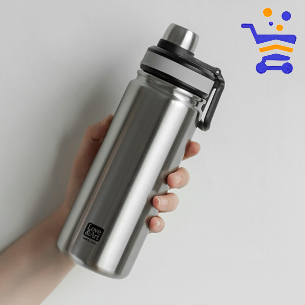 메그 하루 스텐 보온병 텀블러 700ml (실버) - 상품 이미지