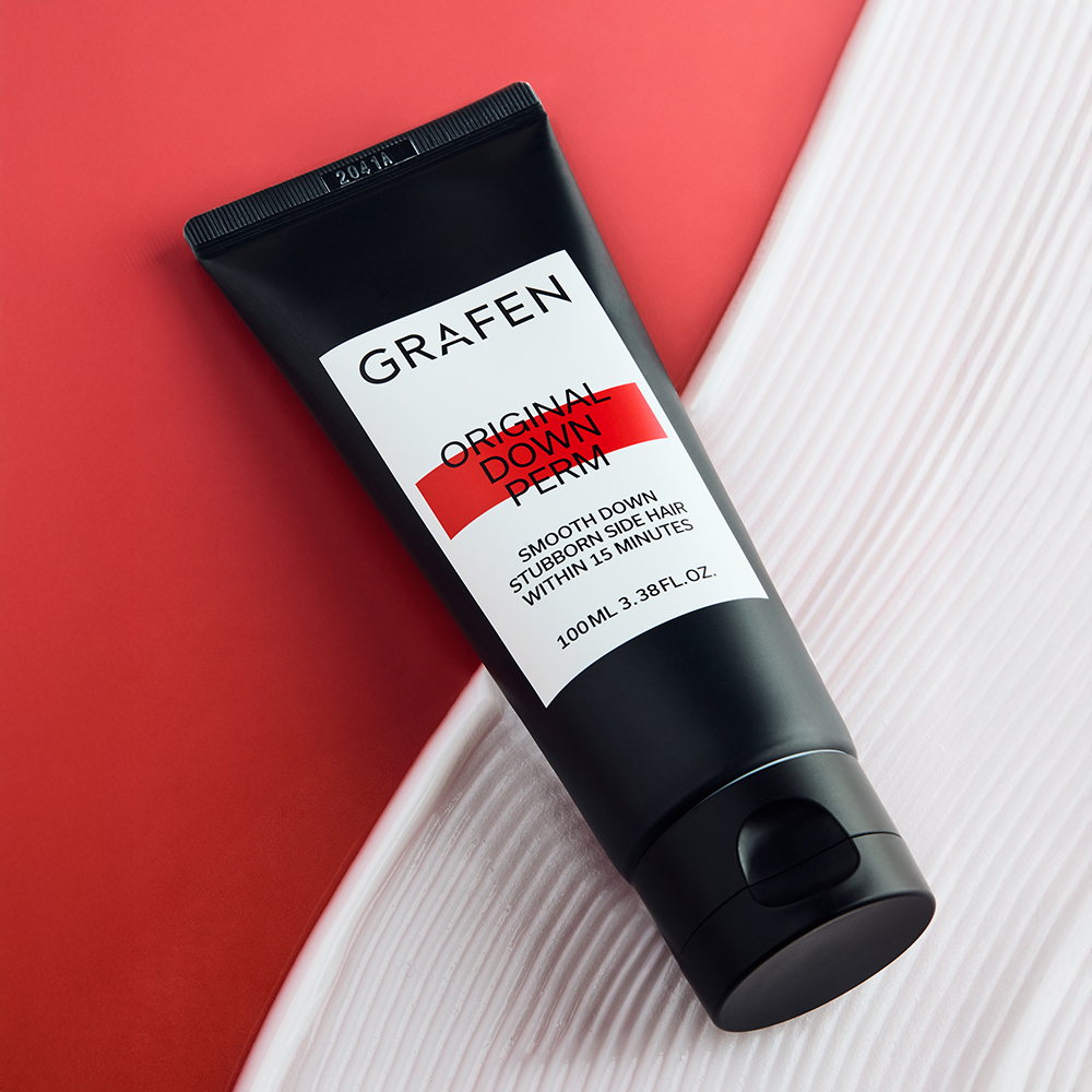 [슈퍼적립/컬크림30ml 증정] 그라펜 셀프스트레이트/다운펌/옆머리/잔머리관리 100ml, 2개