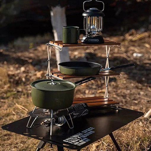 대륙의 테팔 후라이팬 차박 백패킹 코펠 2인용 캠핑 냄비 코팅 팬