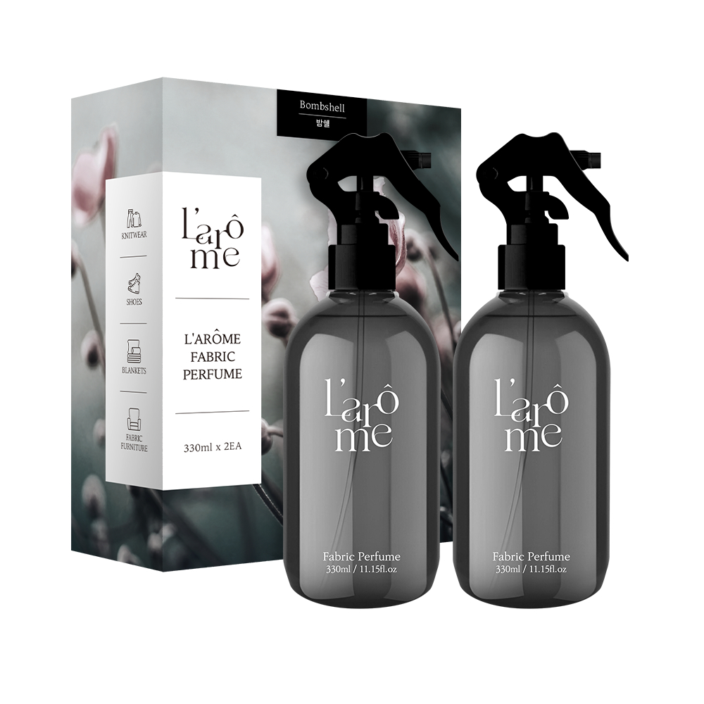 더허브샵 라홈 시그니처 섬유 향수 2개입 밤쉘, 330ml, 2개 - 상품 이미지