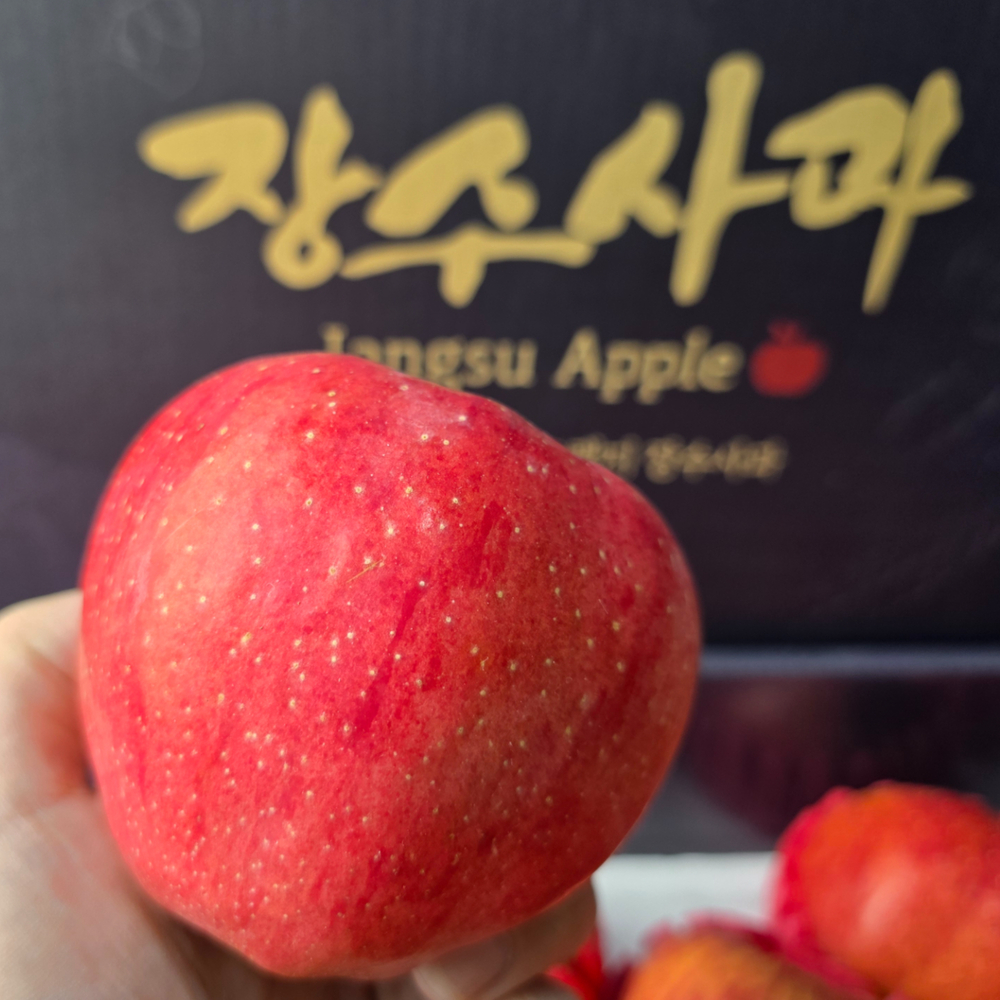 해발 500m이상 지역의 청정 장수사과(가정용부사) 15Brix, 1kg, 1개 - 상세 이미지 4