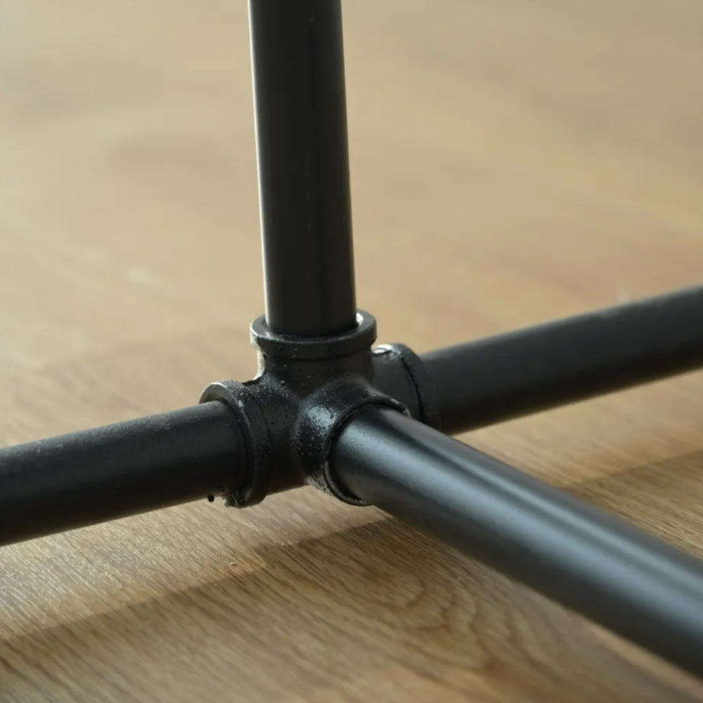 비아베네또 철제 1단 파이프헹거 옷가게 스탠드 이동식 옷걸이 튼튼한 헹거 0.8X1.2