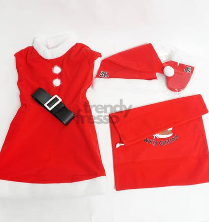[트렌디프레소협력사]데이슬롯 유아동 산타원피스 5종 5-7세 선물 인테리어 크리스마스