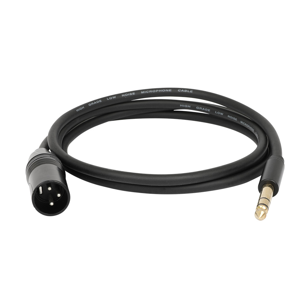 XLR 케이블 캐논 마이크 케이블 55잭 기타 앰프 연결 10M - 상품 이미지