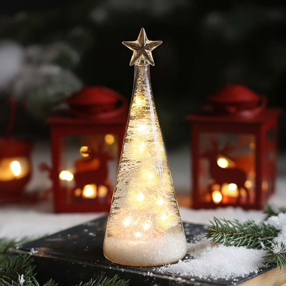 레토 크리스마스 LED 무드등 트리 선물 인테리어 조명 - 상품 이미지