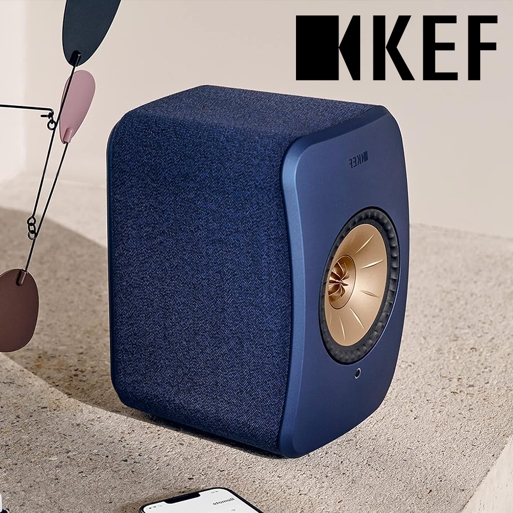 [국내정발] KEF LSX II 스피커 블루 - 상품 이미지