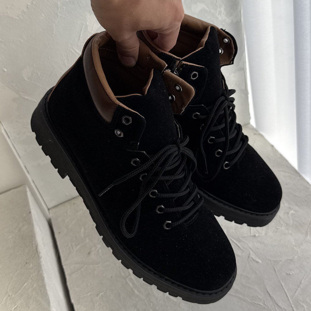 5cm 스웨이드 하이커 워커