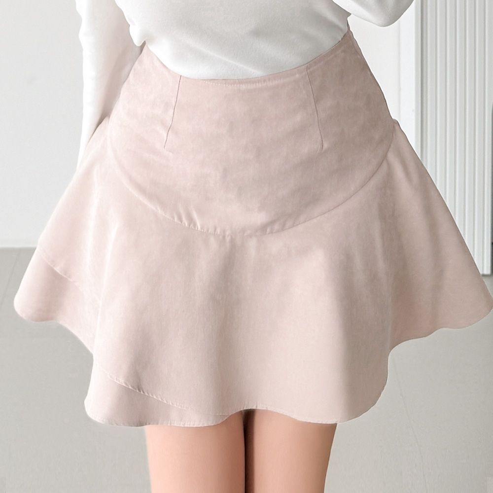 라두미 미니스커트 플레어 캉캉 데일리룩 AA1146 - 상세 이미지 3