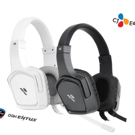 CJ헤드셋 CJ ENM 게이밍 헤드셋 OGN-H5