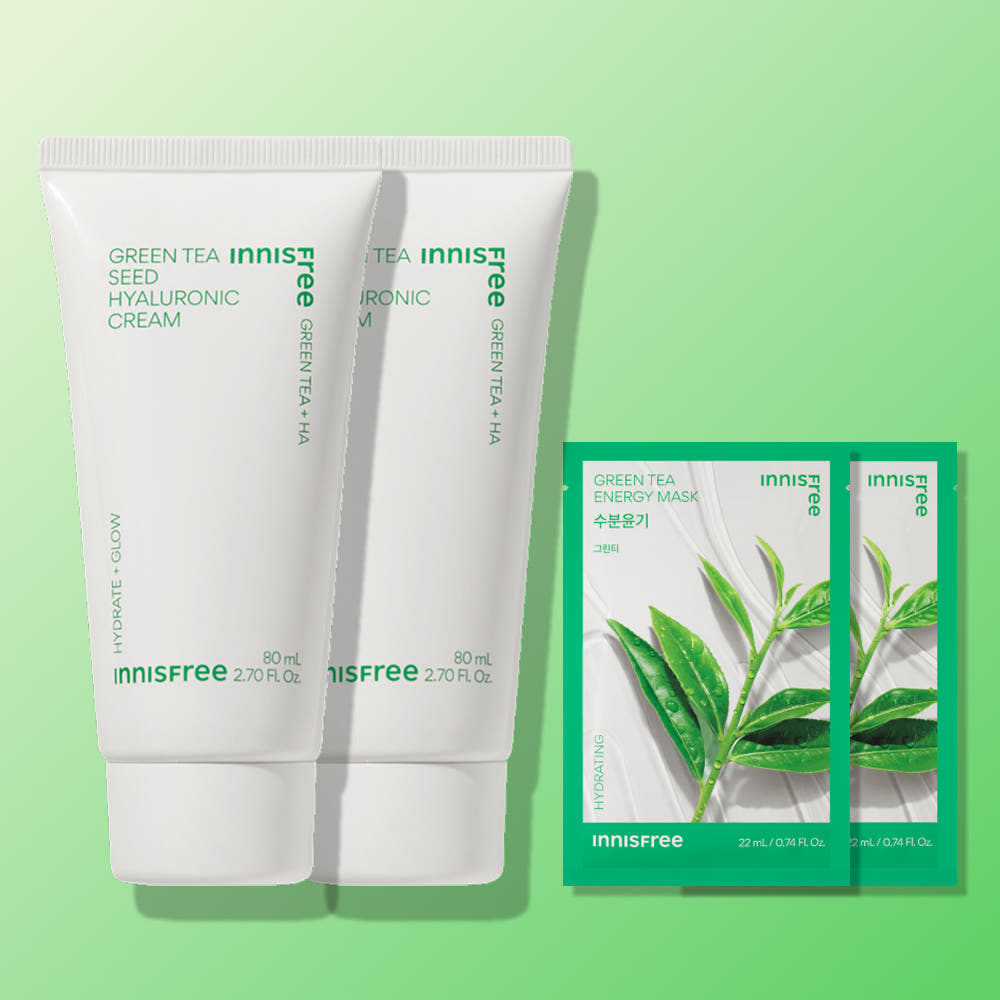 이니스프리 그린티 씨드 히알루론산 수분크림