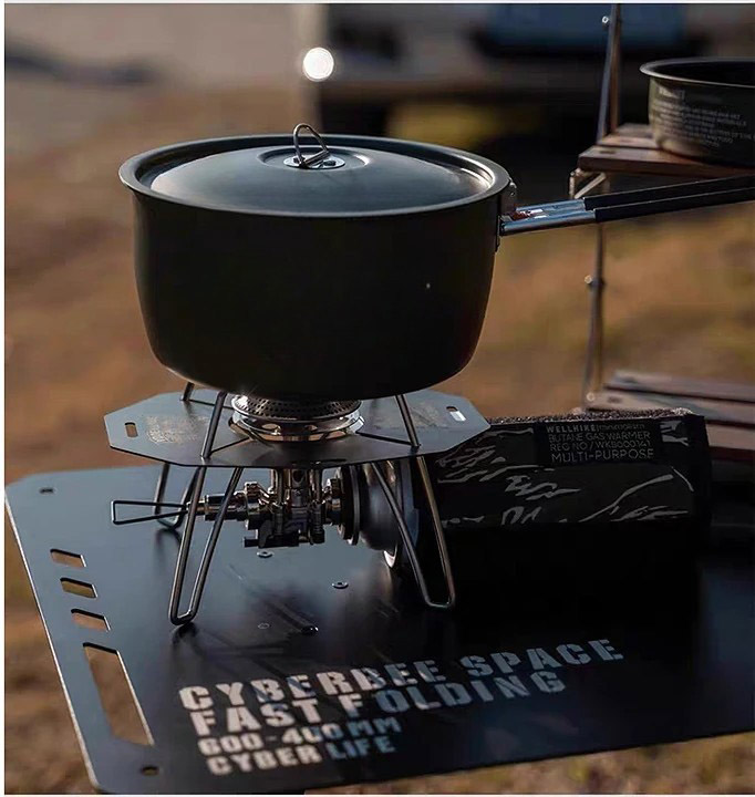 대륙의 테팔 후라이팬 차박 백패킹 코펠 2인용 캠핑 냄비 코팅 팬