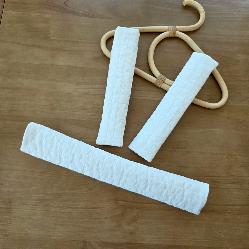 베이직 유모차 안전 벨트커버 안전바커버 침받이