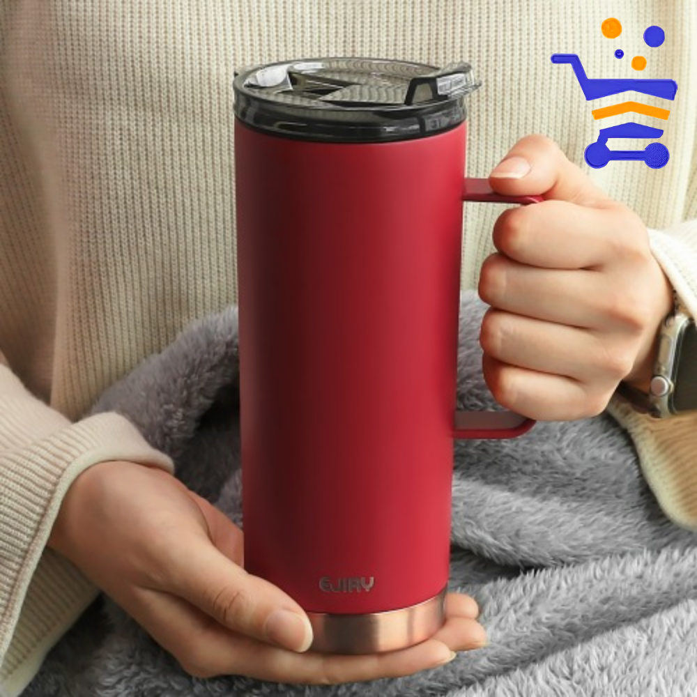 에지리 블랑 텀블러_루비레드 891 600ml - 상품 이미지